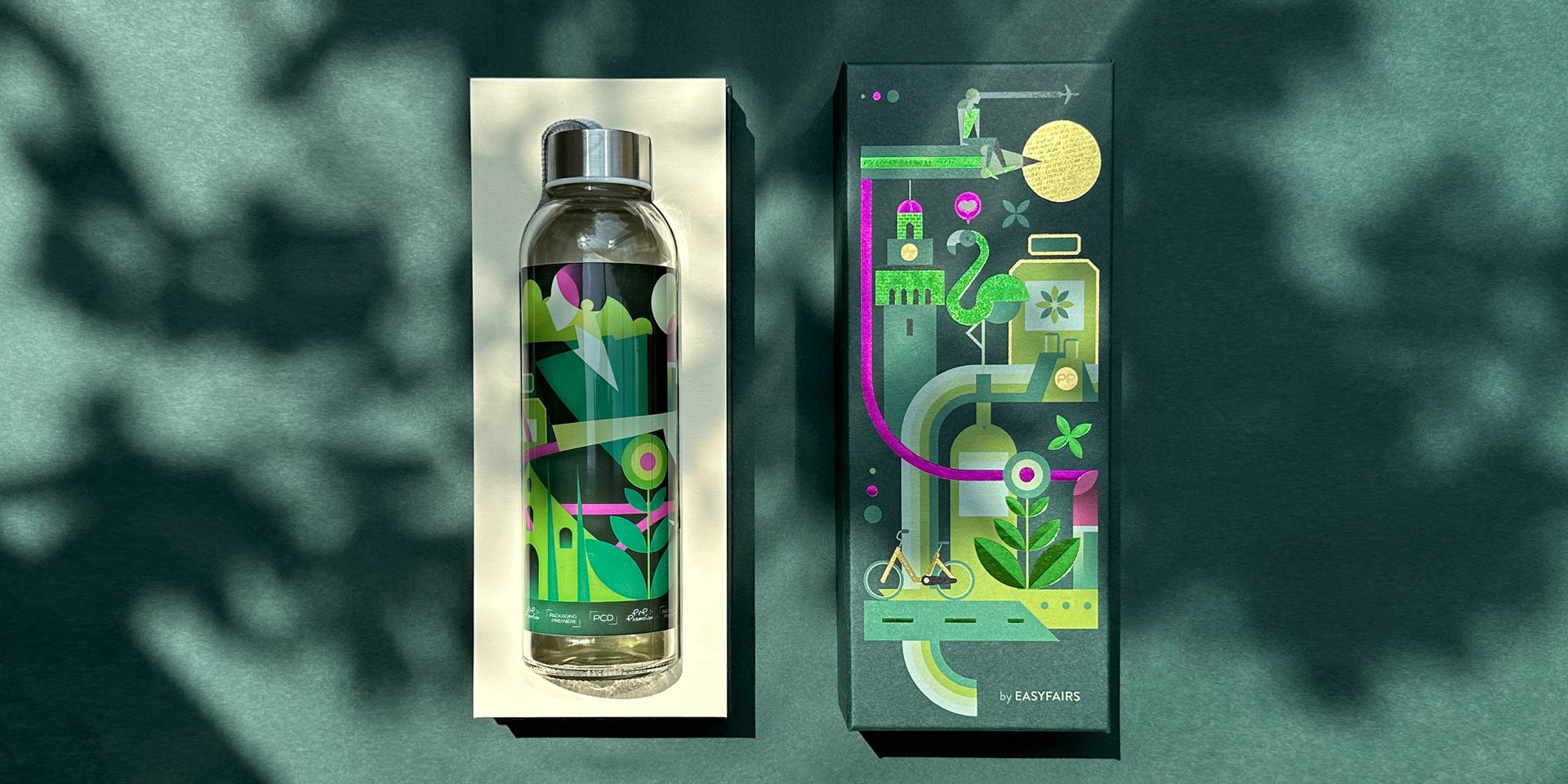 WaterBoottle06 Packaging per Water Bottle