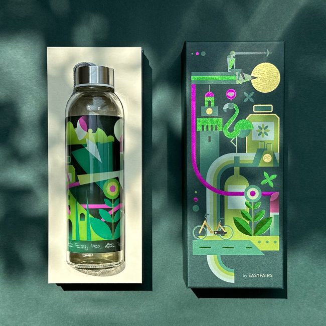 Packaging per Water Bottle